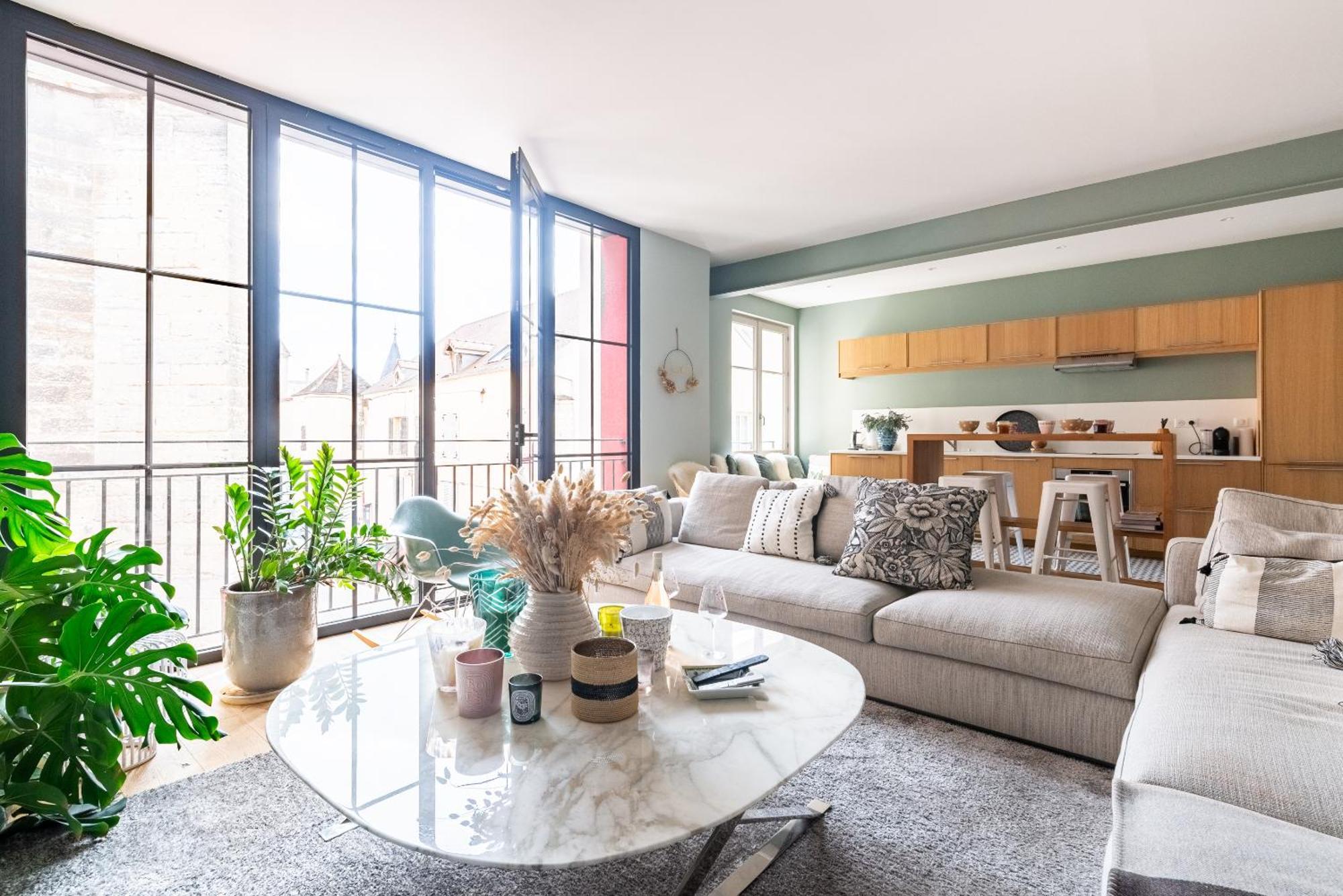 Le Boston - Hypercentre - 150 M 2- 7 Guest Apartment Dijon Ngoại thất bức ảnh
